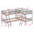 L-Shaped Bunk Bed With Ladder