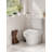 BLUEWEST Foldable Toilet Stool, 7 Inch Non-Slip Bathroom - Walnut