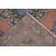 Tapis rétro, tapis bleu, tapis Boho, tapis de luxe, tapis de couloir 4,3 x 12,3 pi, tapis turc