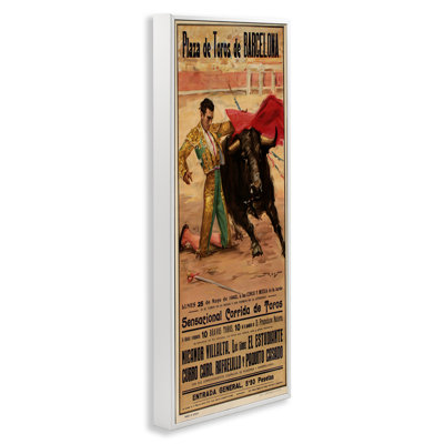Classic Rodeo Poster Framed Giclee Art, Design By Marcus Jules