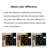 Light luxury black bookcase