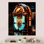 Cubist Jukebox Harmony 2 - Jukeboxes, art mural en métal