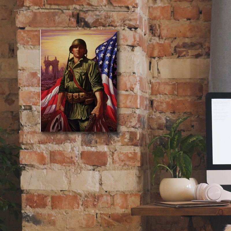 "Liberty" par Christopher Nick, H 16 po x l 12 po x P 0,75 po