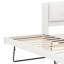 Structure de lit plateforme polyvalente avec lit gigogne-640221049