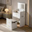 Vanity with Mirror and Seat