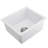 18" L X 16" W Quartz Sink - Sound Dampening & Construction Comes With Basket Strainer And Grid 18"X16" Bar Includes For