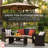 4-Piece Outdoor Wicker Patio Conversation Furniture Set w/ Table, Cushions-1880744331
