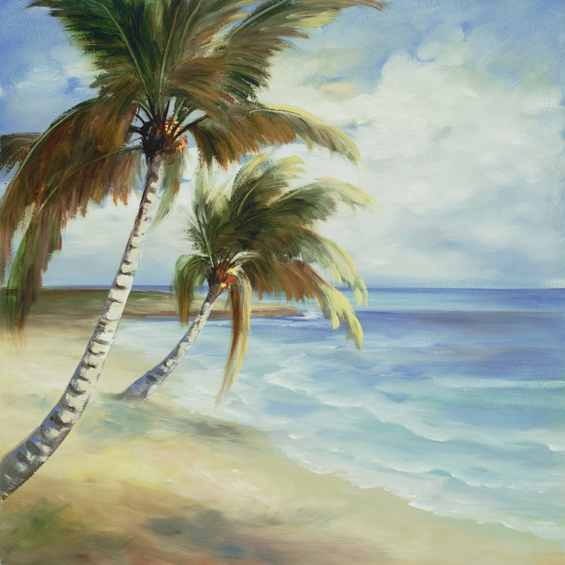 Tropical 5 by DAG, Inc - Wrapped Canvas Painting, 30cm H x 30cm W