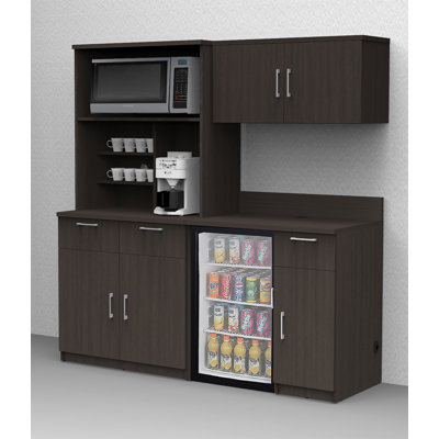 Breaktime 72'' W x 79'' H Kitchen Cabinet Set