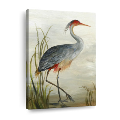 Grey Heron, reproduction sur toile