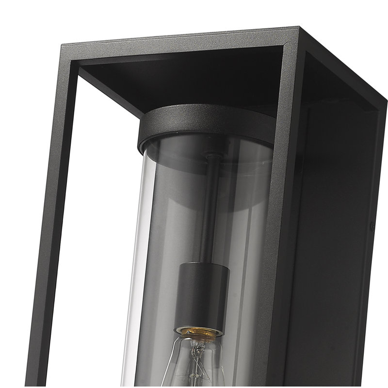 Belote Wall Light, Black, 18.25" H x 8" W x 6.25" D