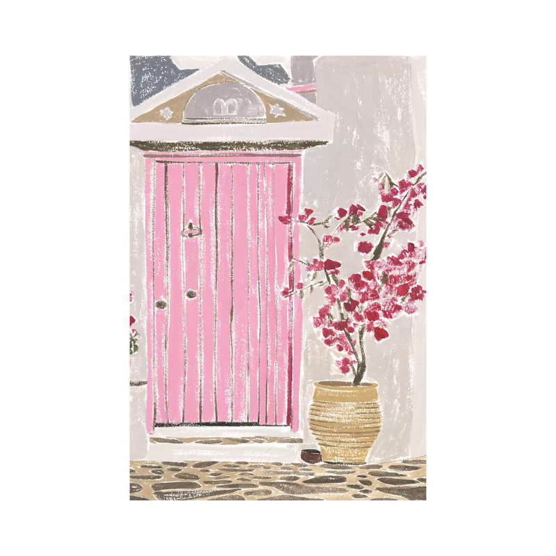 Front Entrance II by Melissa Wang - Wrapped Canvas Gallery-Wrapped Canvas Giclée, 20.32 cm H x 30.48 cm W