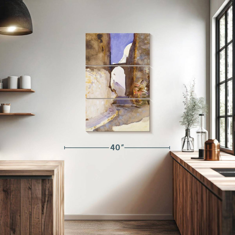Sireci Street Tangier 1895, 38'' H x 24'' W