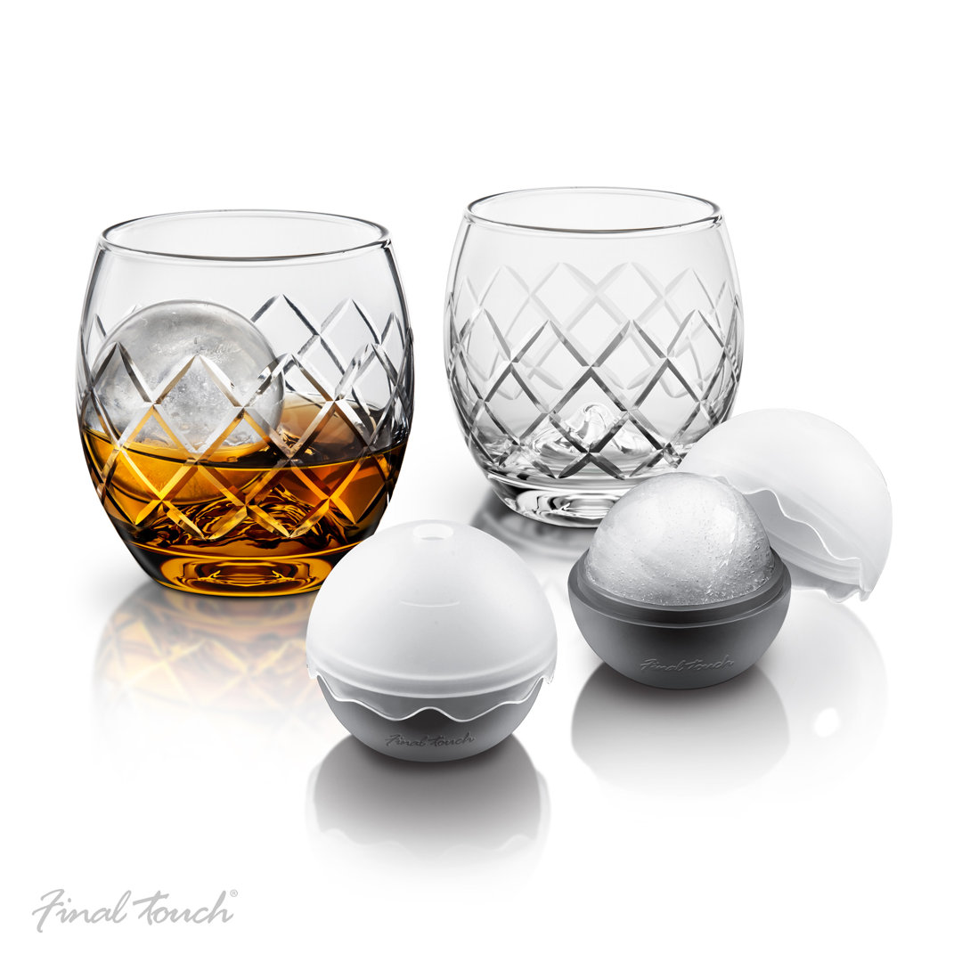 4 Piece Glass Drinkware Set