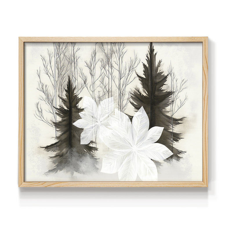 Chirstmas Art-DCLxxxi - reproduction encadrée, H 8 po x l 10 po, Naturel