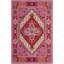 Blokzijl Hand-Tufted Wool Red Area Rug-29151531