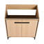 Meuble-lavabo de 30 pouces pour salle de bain, vaste espace de rangement, bois d'ingÃ©nierie, style amÃ©ricain moderne, cadre en bois, design Ã©lÃ©gant