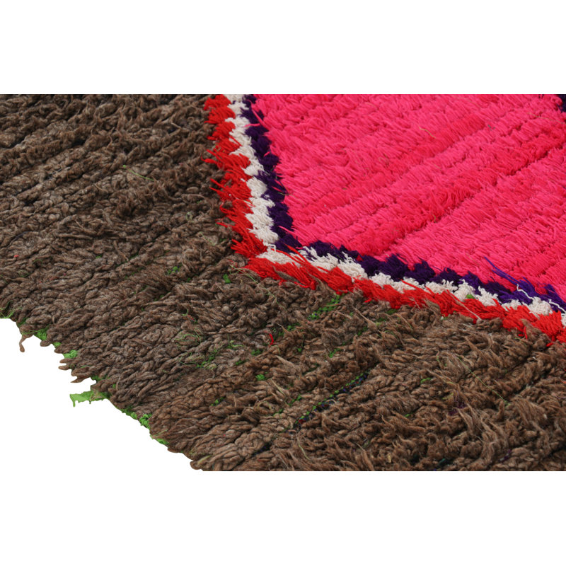One-of-a-Kind 2'11”x7'3” Hand Knotted Area Rug