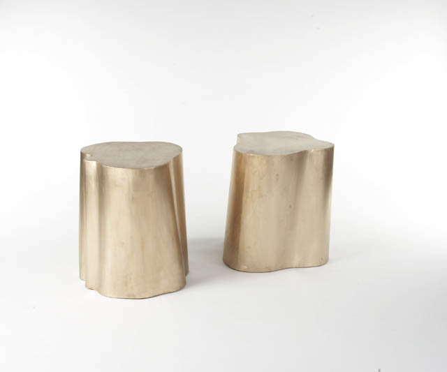 End Table, Bronze