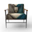 Fauteuil rembourré contemporain, Perfect Abstract-1078407518