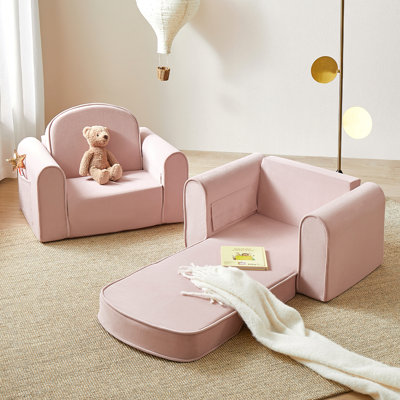 Tiny Land® GentleSnug Kid Chair - Pink