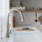 Deal Depot Pull Down Kitchen Faucet with Soap Dispenser