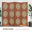 4 Panels Black Solid Wood Folding Room Divider