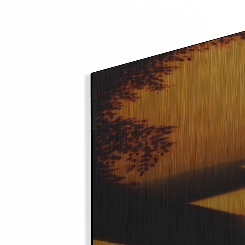 Trinx «Enchanted Evening» par Kirk Reinert, art mural en métal, H 36 po x l 24 po