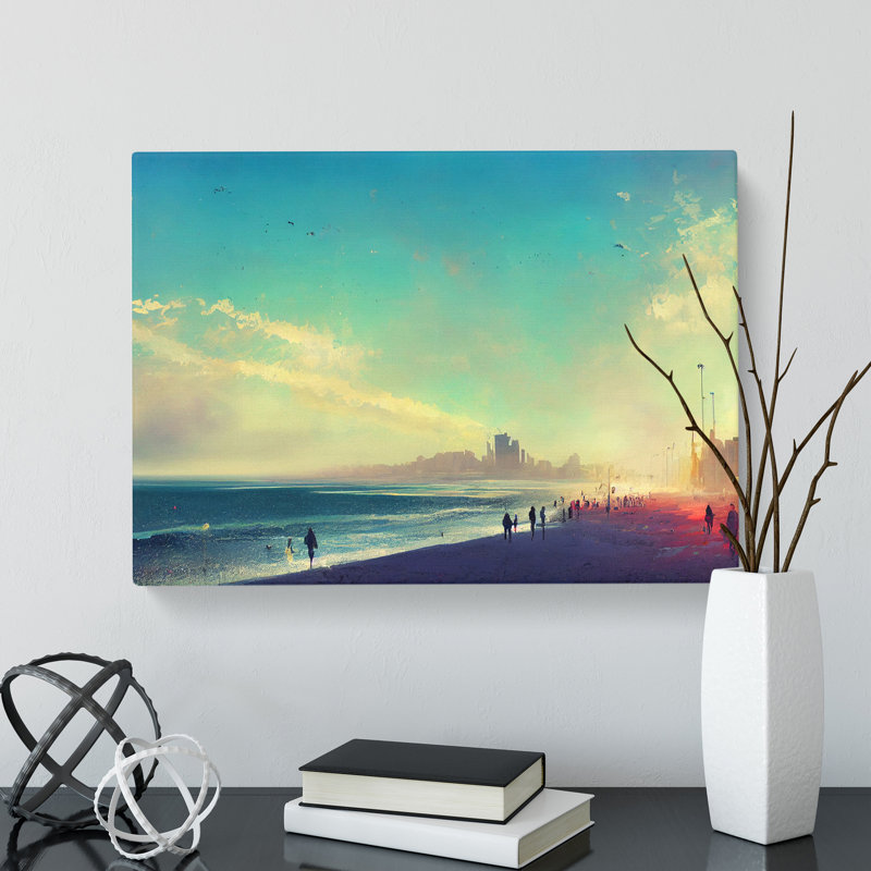 Dreamy Beach Vol.1 - Wrapped Canvas, 35cm H x 50cm W x 3cm D