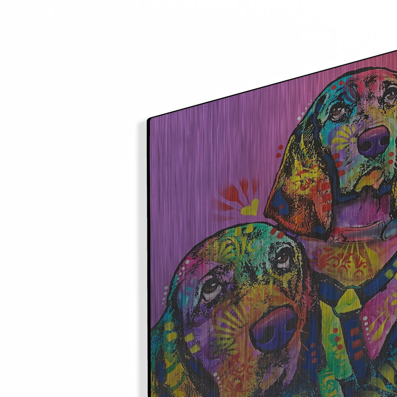"Amigos" par Dean Russo, H 12 po x l 16 po