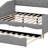 Charls Upholstered Linen Daybed with Trundle Bed