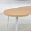 Table extensible, table de salle à manger, table de bureau, table basse, pieds en métal, plateau en panneau de fibres à densité moyenne-1059473210