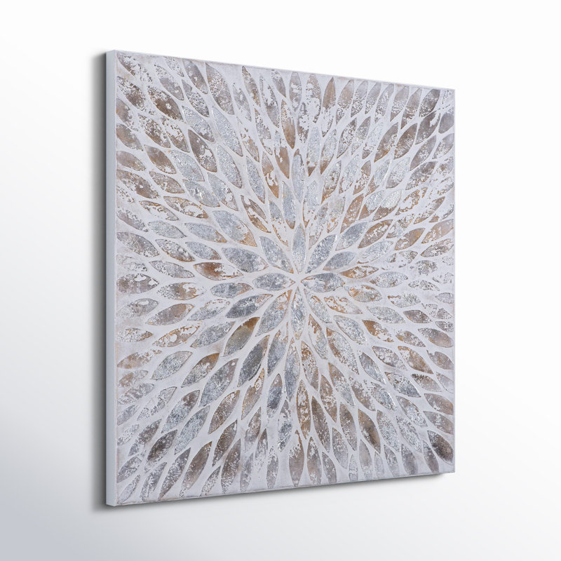 Abstract Wall Decor on Wood