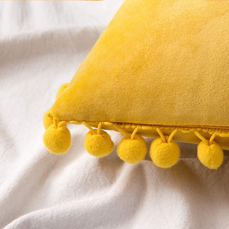  Velvet Lumbar Rectangular Pillow Cover