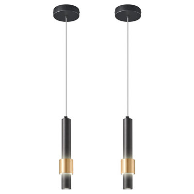 Mini luminaire suspendu à DEL pour îlot de cuisine à intensité variable et petite lampe de chevet pour chambre à coucher