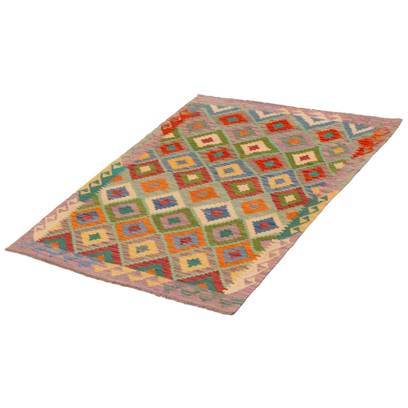 Tapis unique orange 4 pi 1 po x 5 pi 9 po Talisha