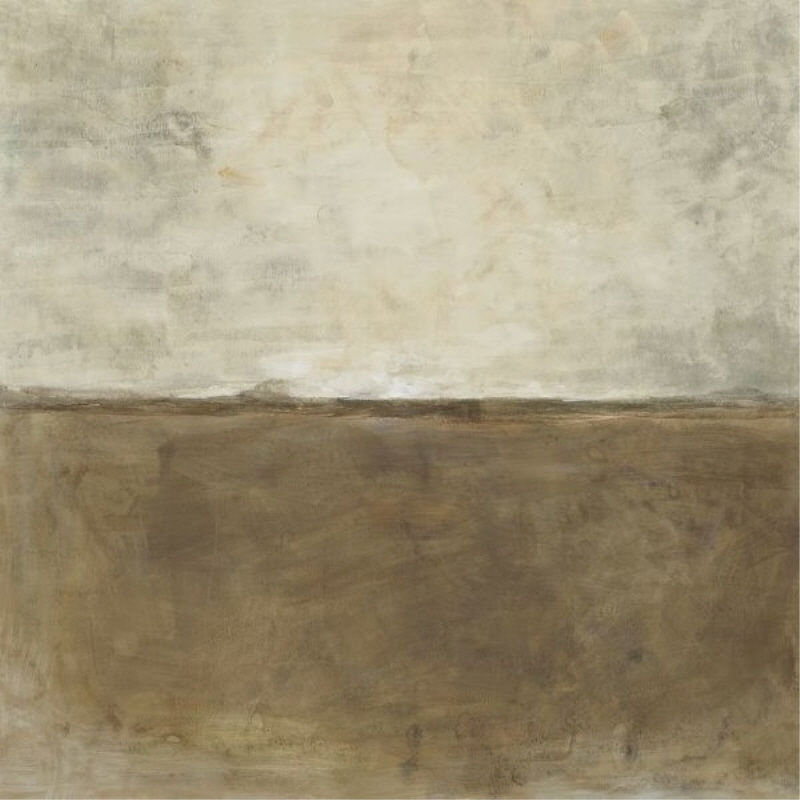 Muddy Lane VI Print by Sara Brown, 24" H x 24" W x 1.5" D, Glass Coat
