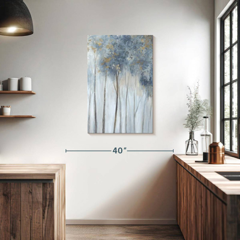 Harnek brouillard et or I, H 36 po x l 24 po