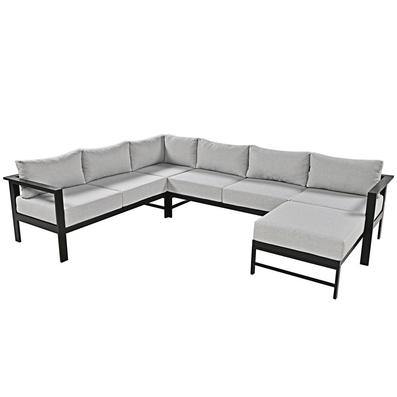 Ensemble de canapé modulaire d'extérieur