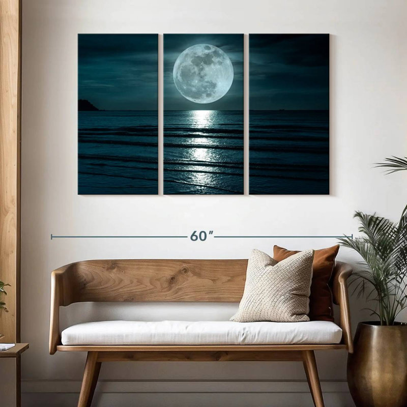 Oberle Midnight Moon, 32" H x 50" W