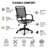 Juyne Steel Bungee Swivel Task Chair with Adjustable Height-1348303158-1581713975