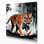 «Big Cats Indochinese Tiger», art mural sur toile