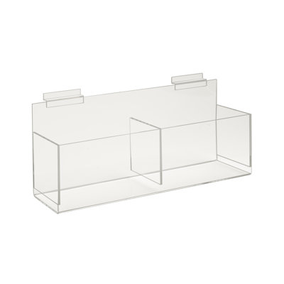 Plastic Slatwall Bin