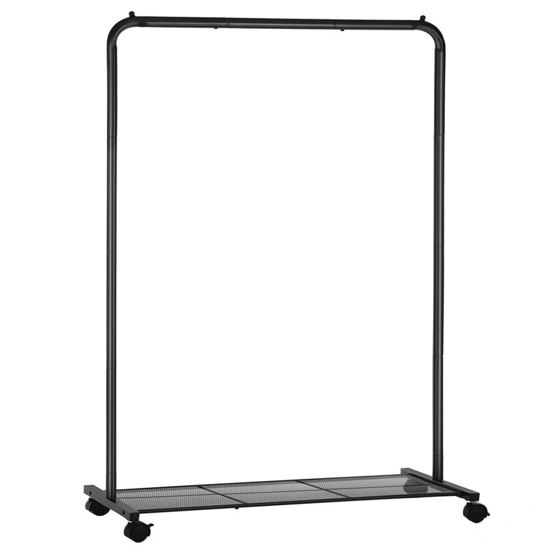 Padmore Rolling Clothing Rack, Black