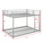 Bunk Bed Low Bunk Bed With Ladder-15017648-54189636