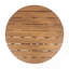 Lit de jour d'extérieur 3 places en bois d'acacia avec table basse-402917767