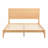 Mid-Century Bamboo Wood Platform Bed-2121345620-2121345623