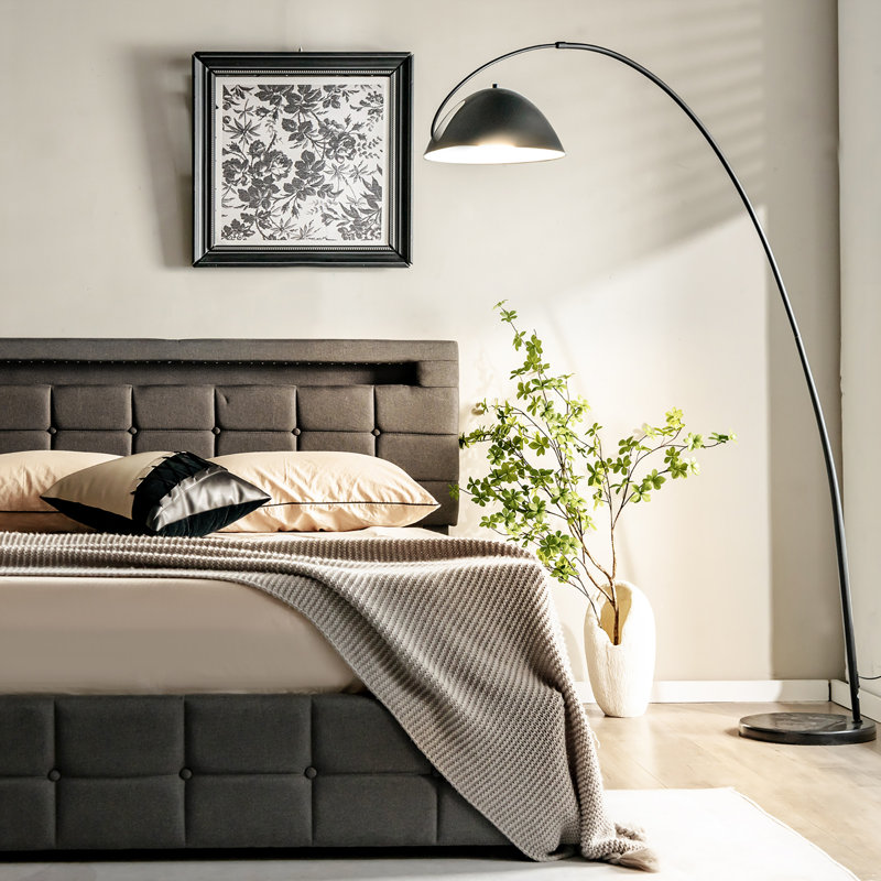 Upholstered Platform Storage Bed