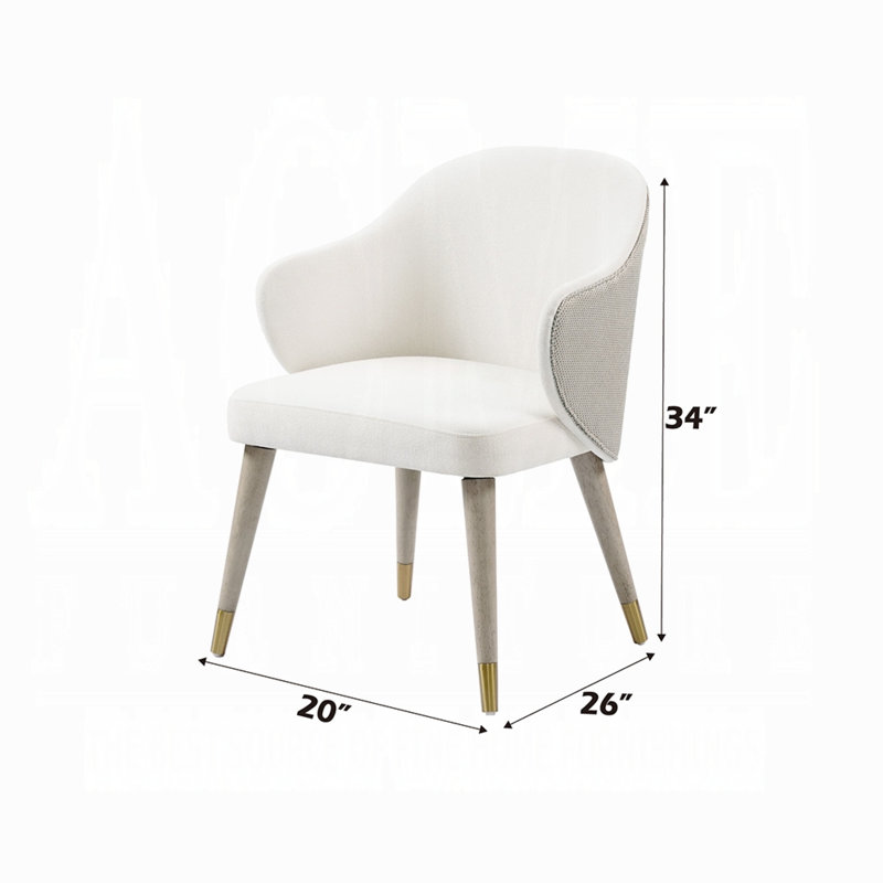 Chaise de salle à manger rembourrée Arity