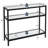 Solitro 39.5'' Glass Top Console Table-2098020953